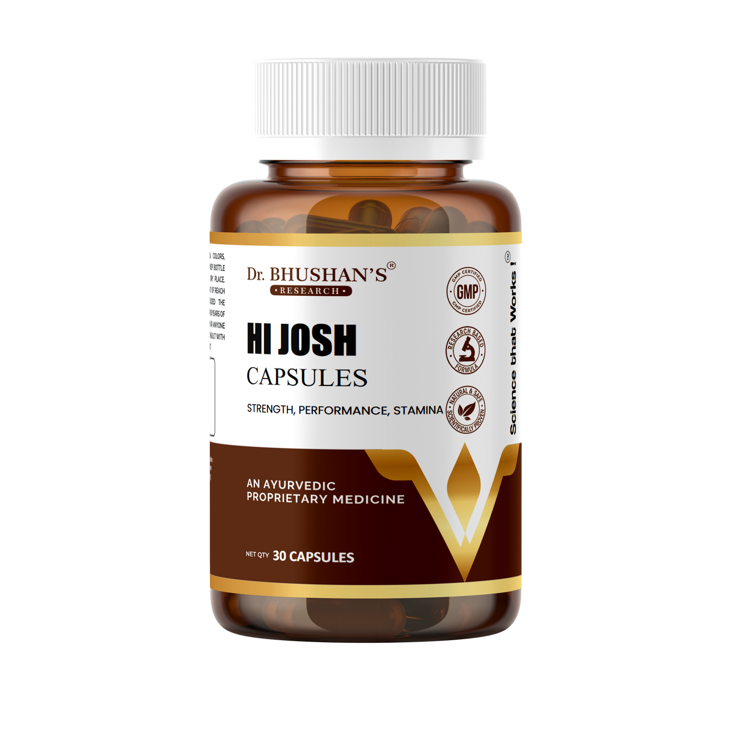 Hi Josh Capsules for Strength & Stamina - 30 Capsules