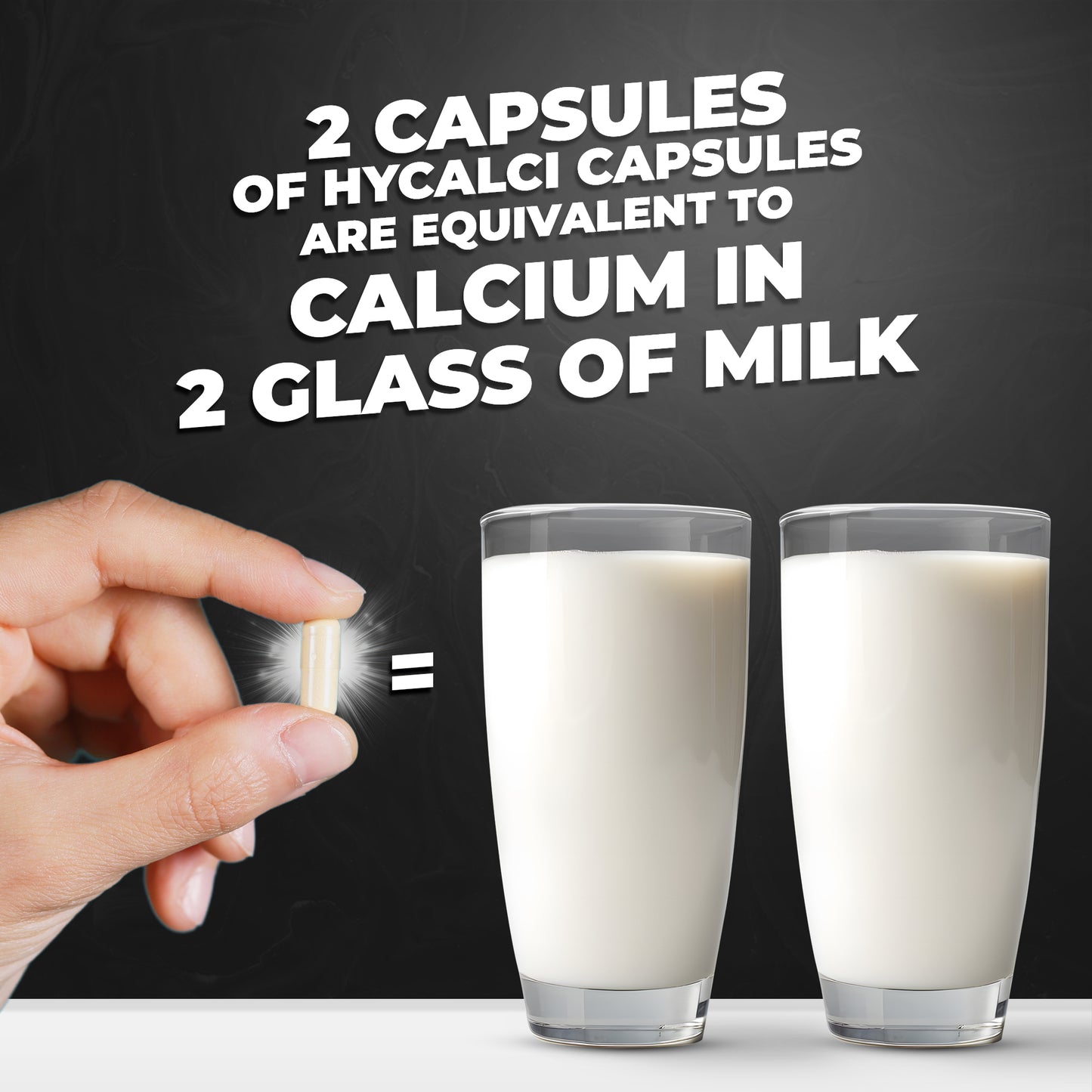 Hycalci Capsules for Strong Bones - 60 Capsules