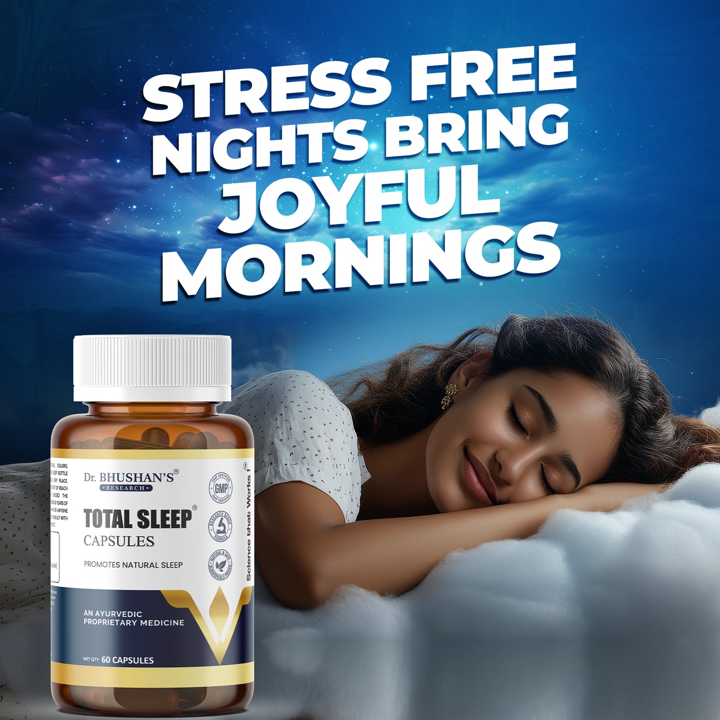 Total Sleep Capsules for Insomnia - 60 Capsules
