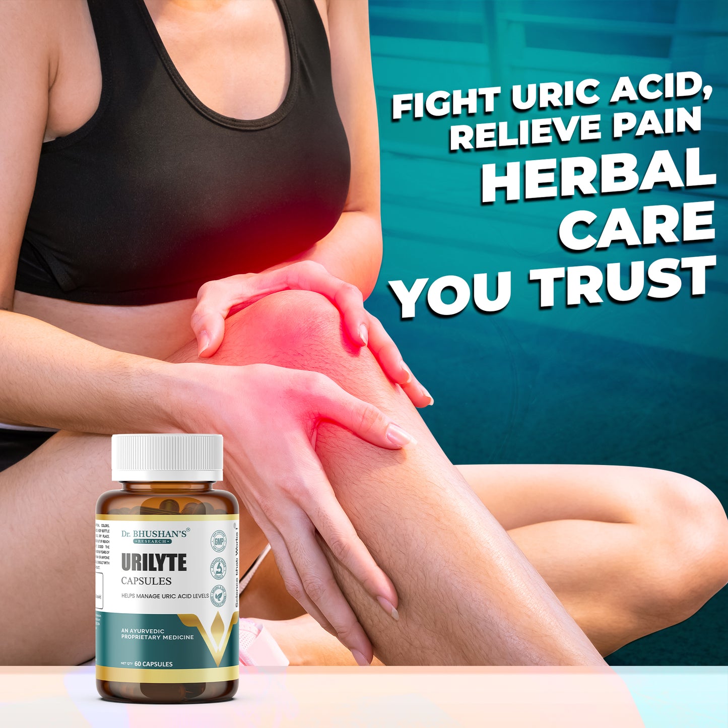 Urilyte Capsule for Uric Acid - 60 Capsules