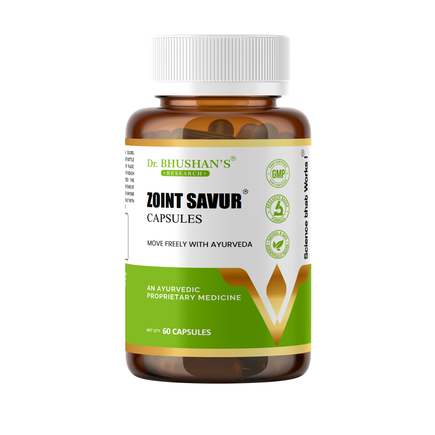 Zoint Savur Capsules for Joint Pain - 60 Capsules