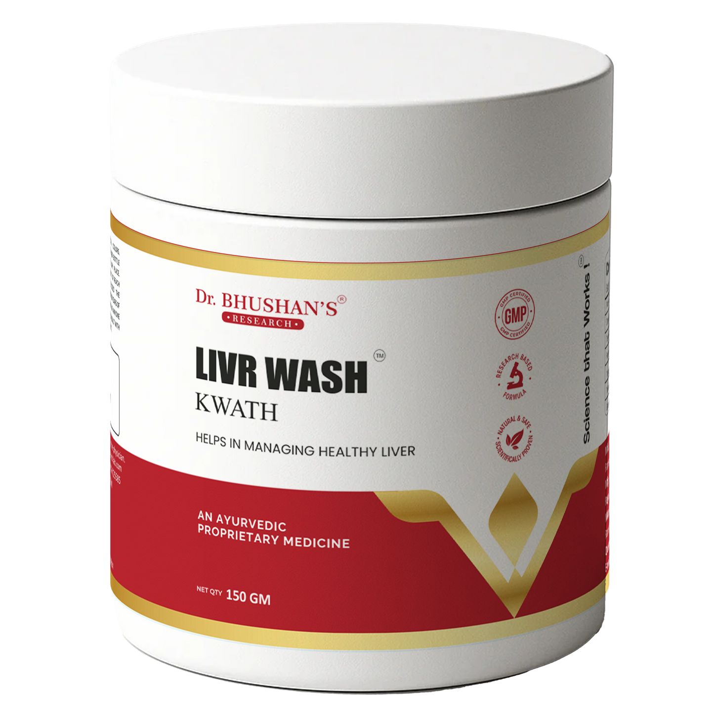 Livr Wash Kwath for Fatty Liver - 150 GM