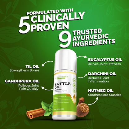 Battle Oil for Joint Pain - 75 ML