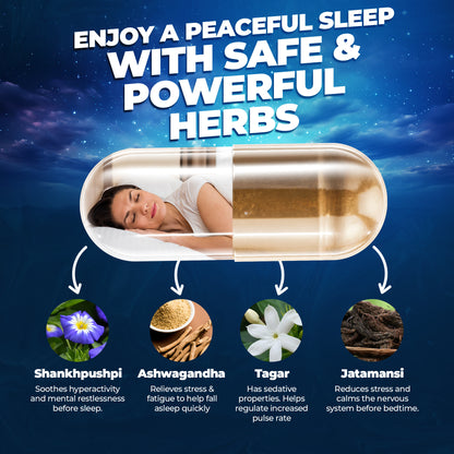 Total Sleep Capsules for Insomnia - 60 Capsules