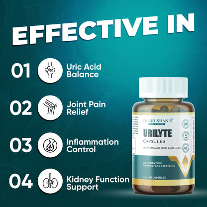 Urilyte Capsule for Uric Acid - 60 Capsules