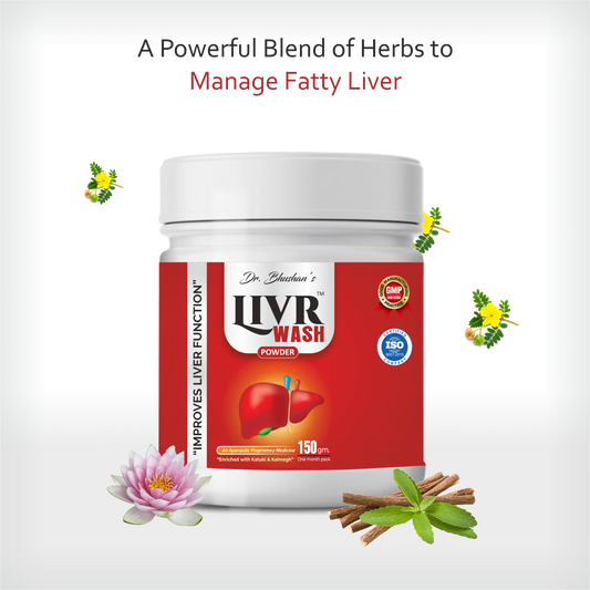 Livr Wash Powder for Fatty Liver - 150 GM