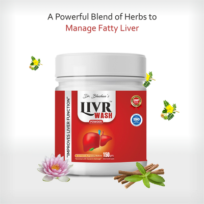 Livr Wash Powder for Fatty Liver - 150 GM