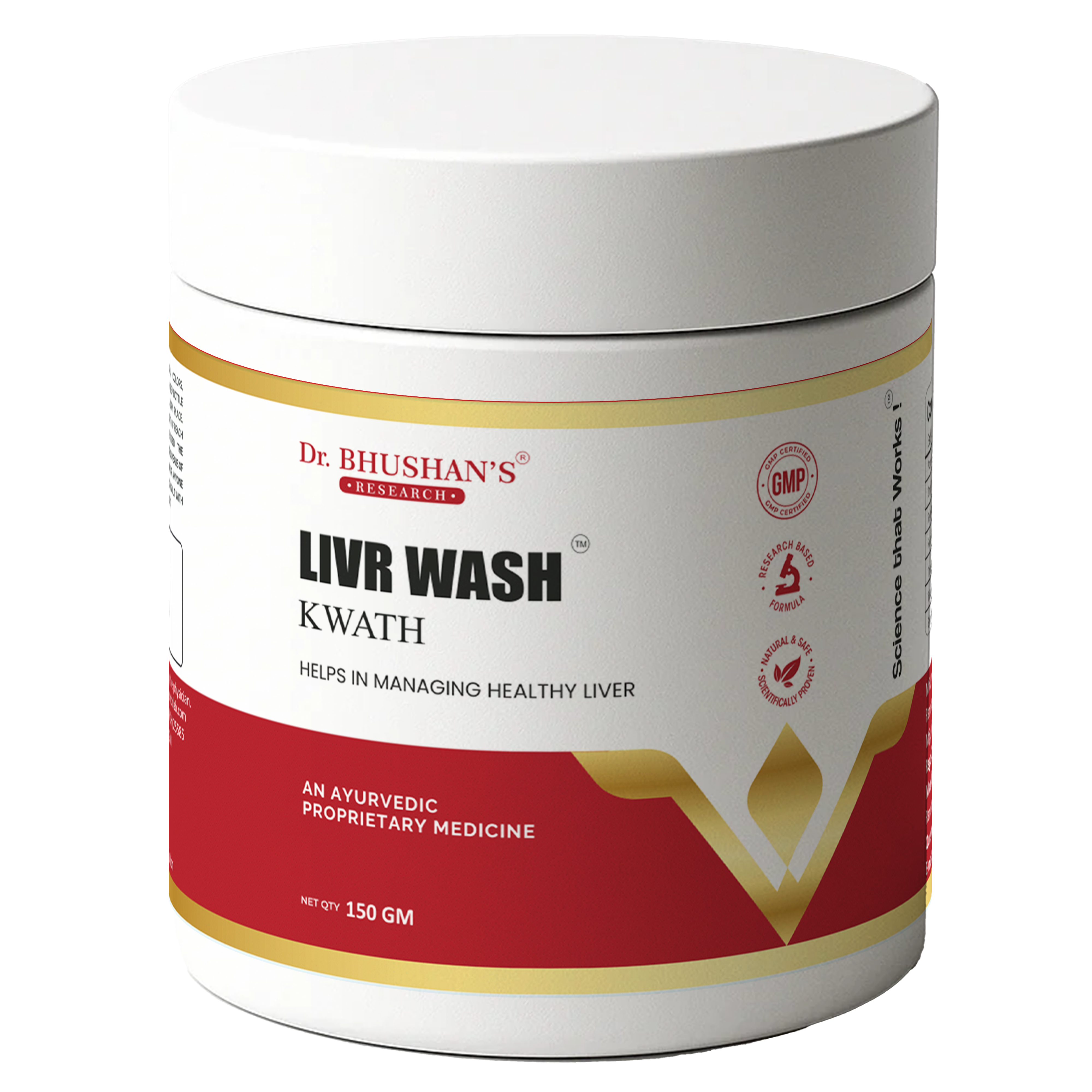 Livr Wash Kwath for Fatty Liver - 150 GM