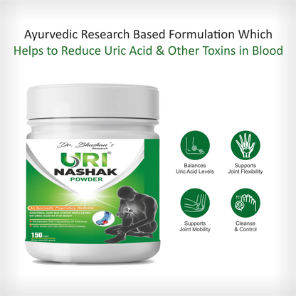 Uri Nashak Powder for Uric Acid - 150 GM